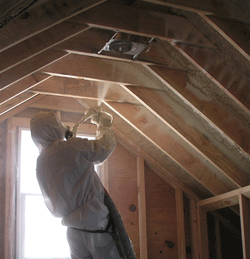 Fremont CA attic spray foam insulation